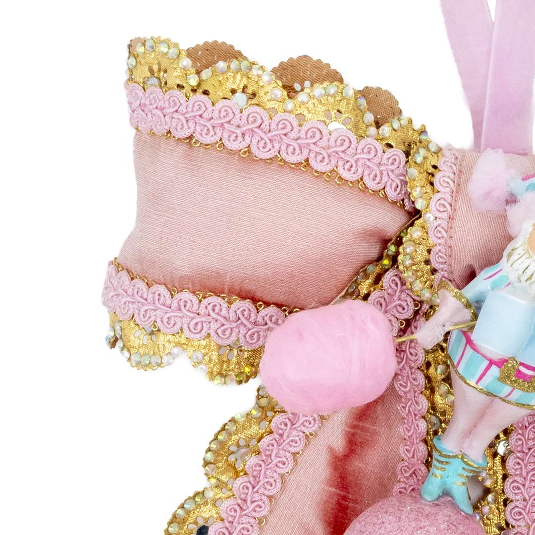 "Fiocco Rosa con Giocoliere Candy" H30X24 CM - Image 3