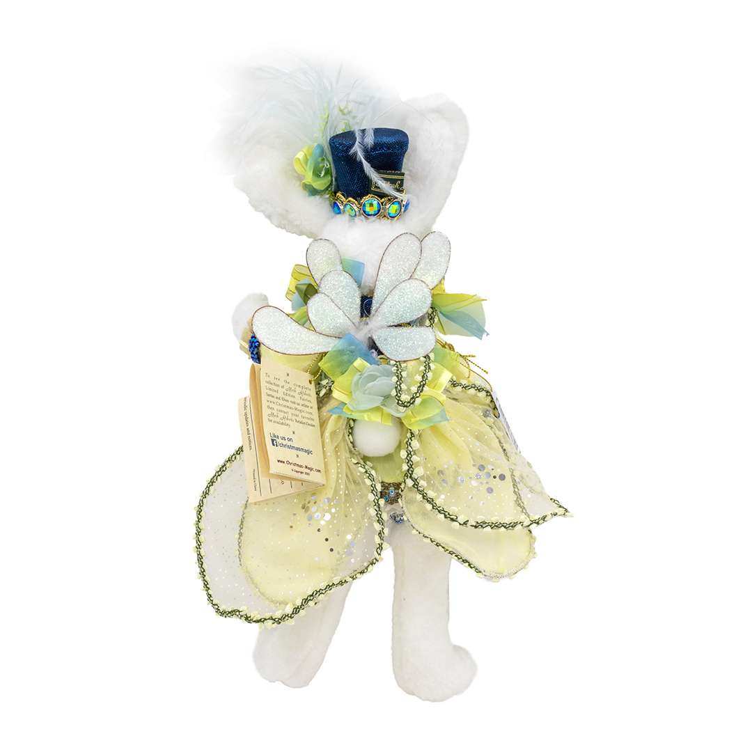 "Signora Coniglio Festive Blu" H36 CM - immagine 4