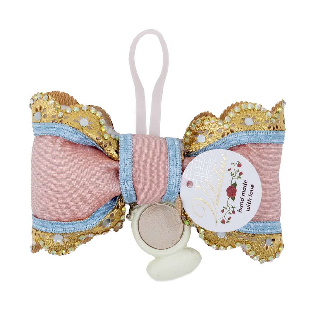 "Fiocco con Orologio Bianconiglio Alice in Wonderland" H10X16 CM - immagine 4
