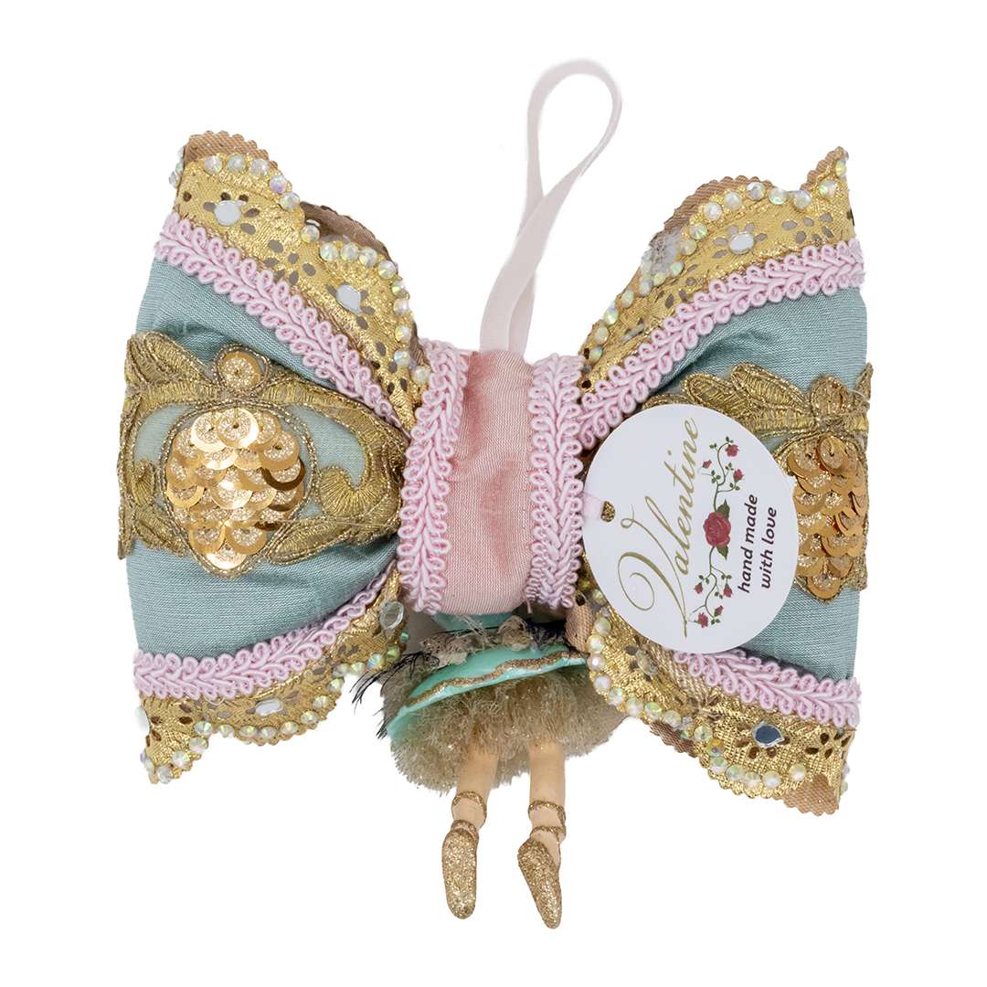 "Fiocco con Ballerina Blue" H17X16 CM - immagine 4