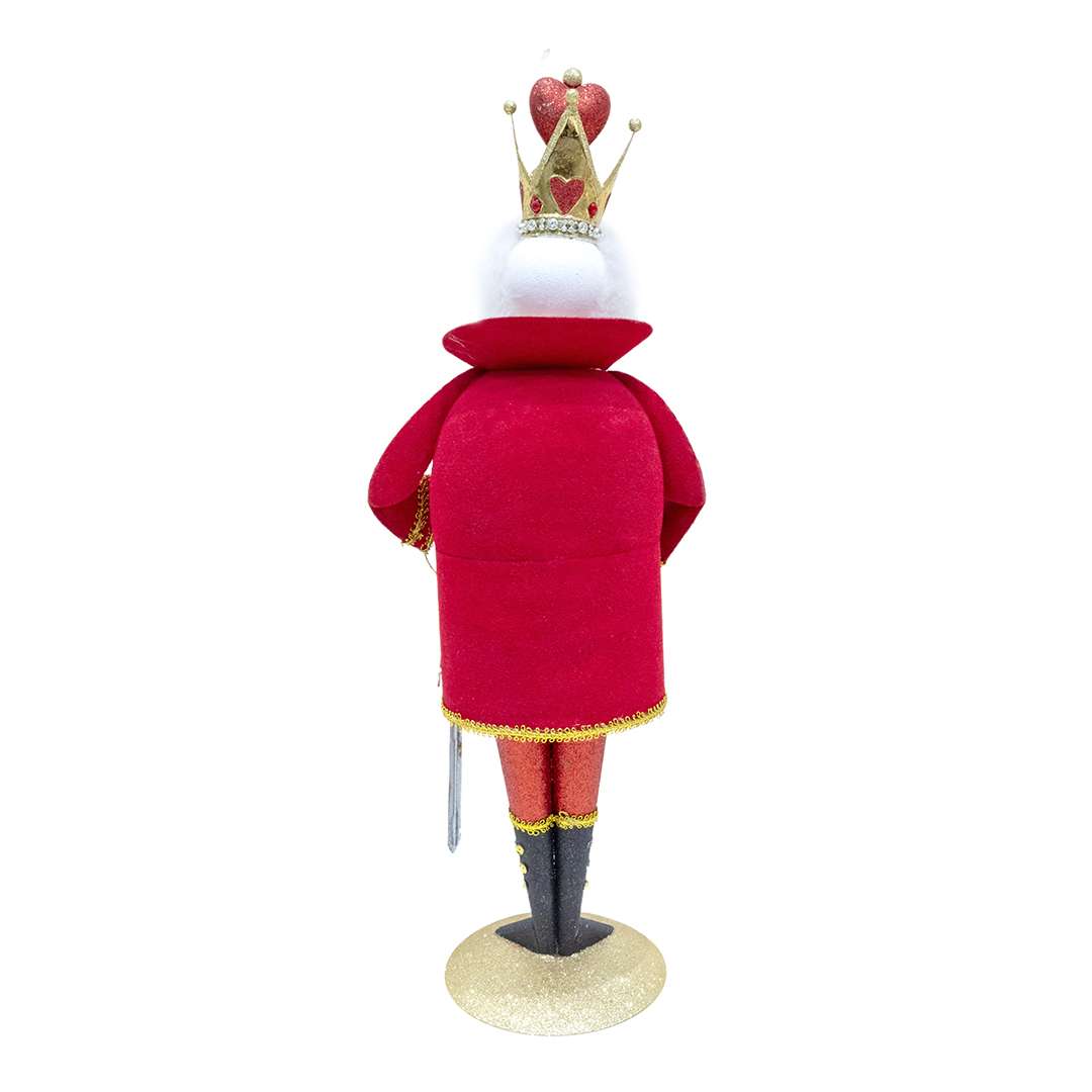 "Re di Cuori in Latta su Base – Collezione Mark Roberts"H60X23 CM - immagine 5