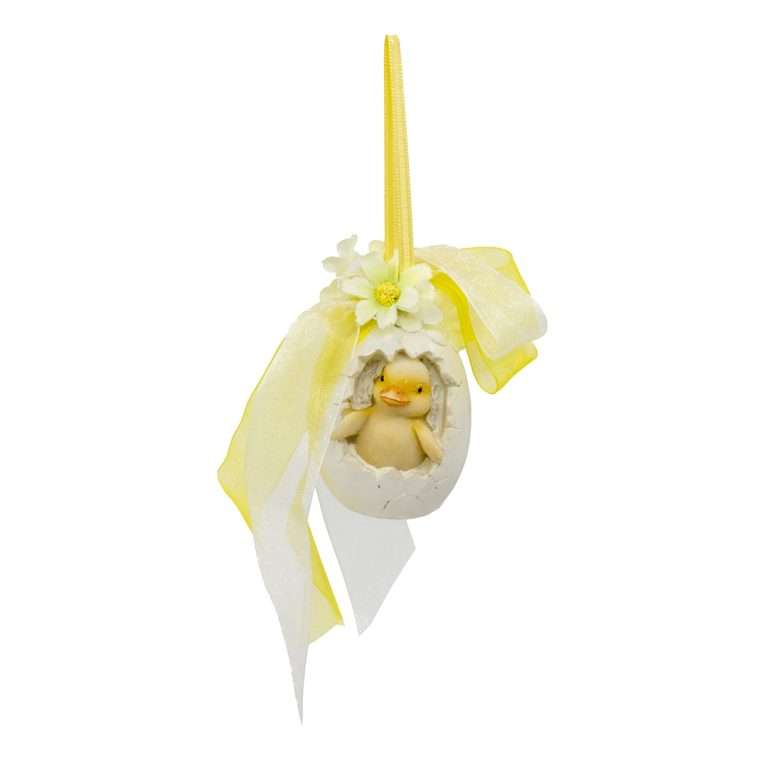 "Decorazione Pulcino nell’uovo" H22X8 CM