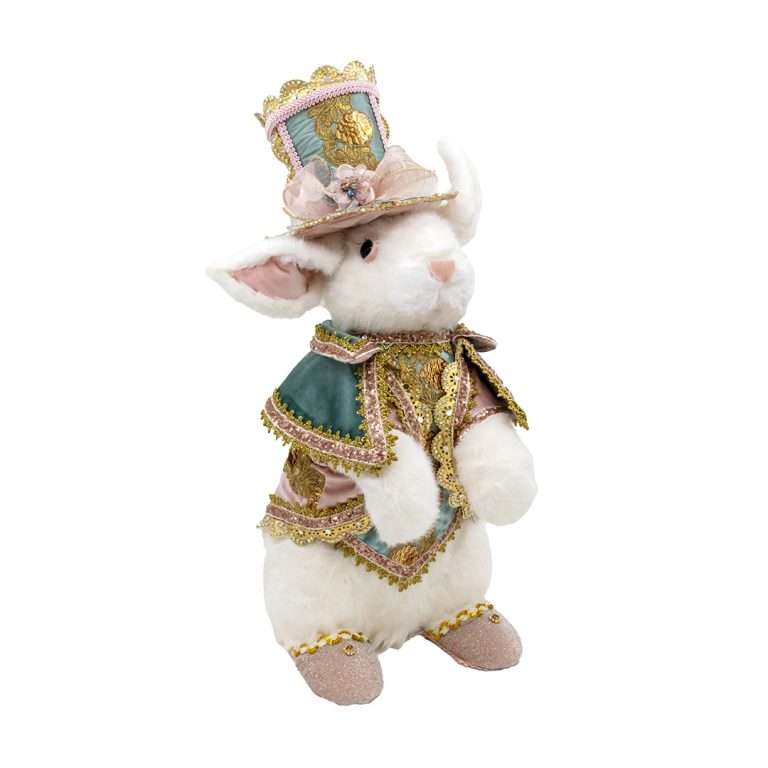 "Coniglio Luxury Alice in Wonderland Stile Valentine Privè" H55X30X35 CM