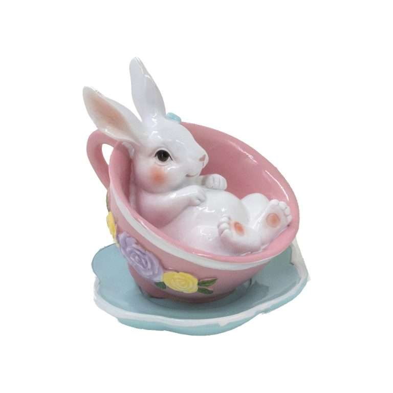 Coniglietto in tazza 12,5 CM