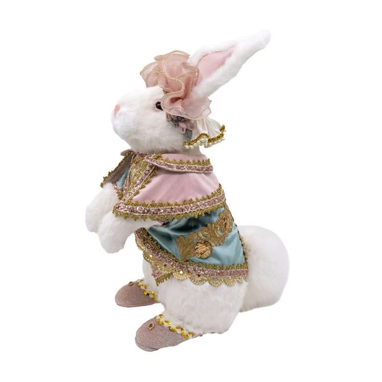 “Coniglietta Luxury Alice in Wonderland Stile Valentine Privè” H55X30X35 CM