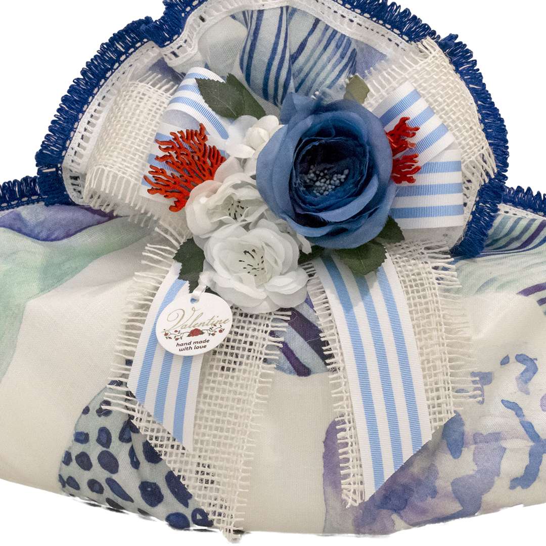 "Tovagliette Americane Conchiglioni Blu c/Colomba da 1Kg " 40x50 CM - Image 2
