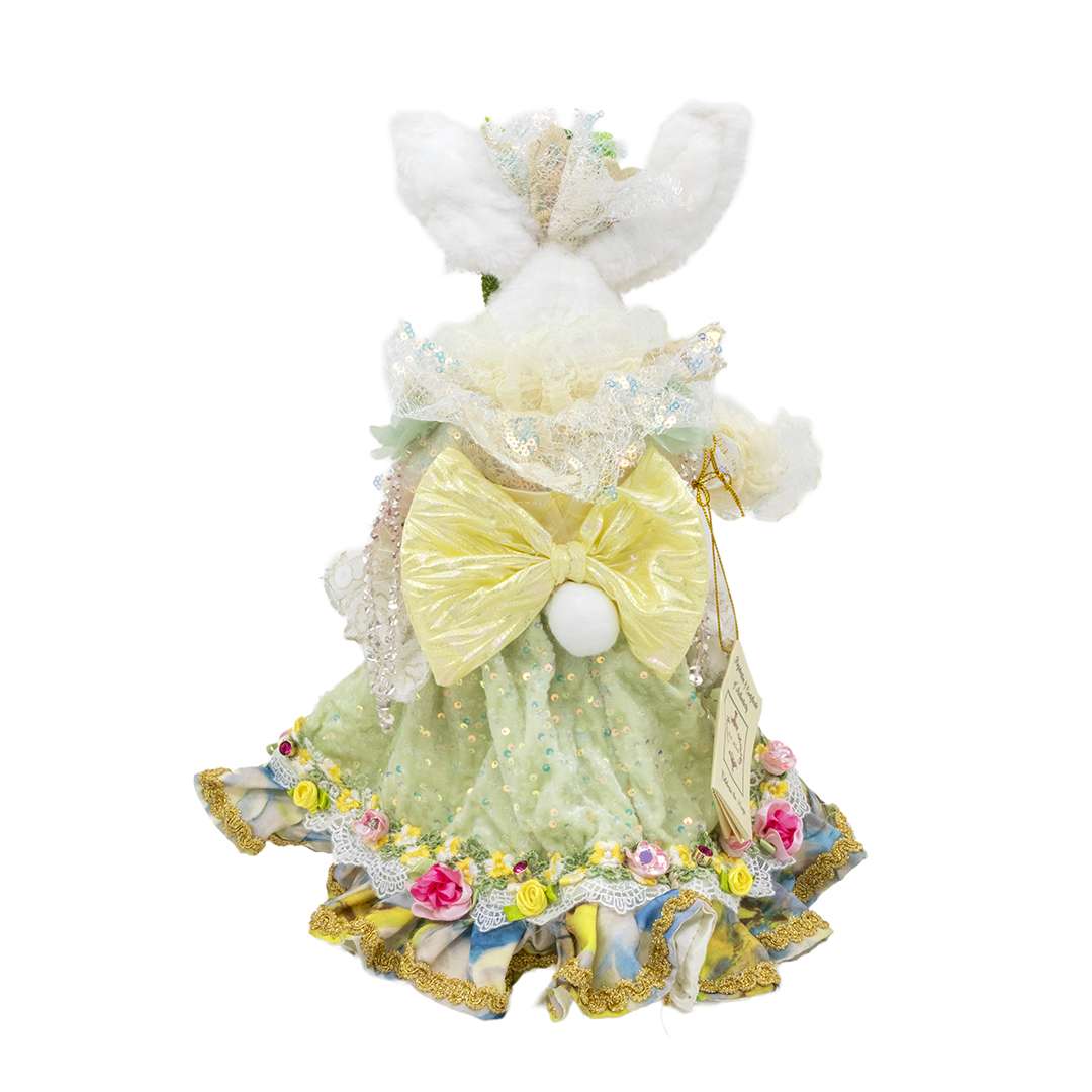 “Mrs Coniglietta Pasquale Celeste” H36CM - immagine 4
