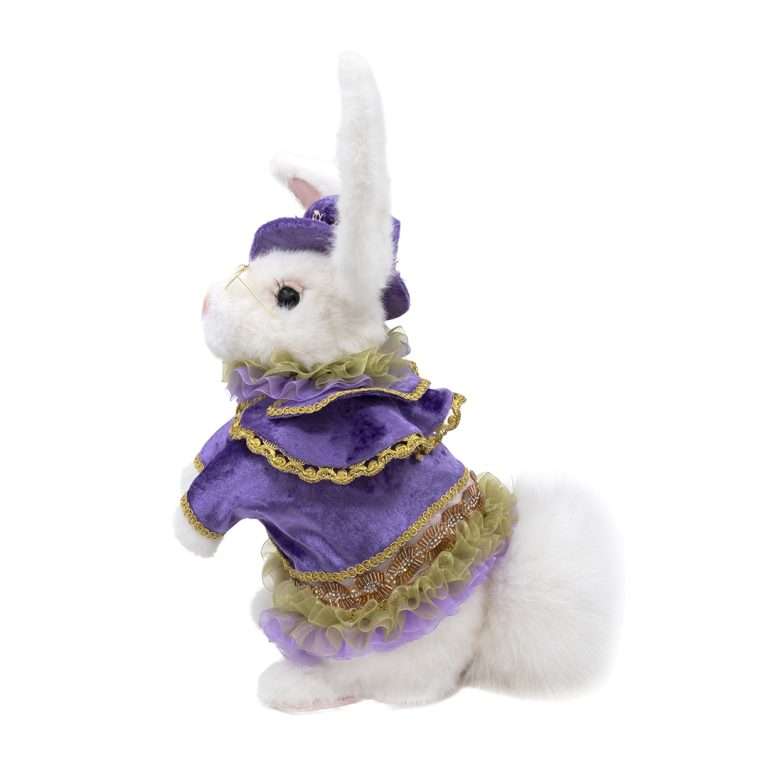 "Coniglietta Butterfly Viola" H33 CM