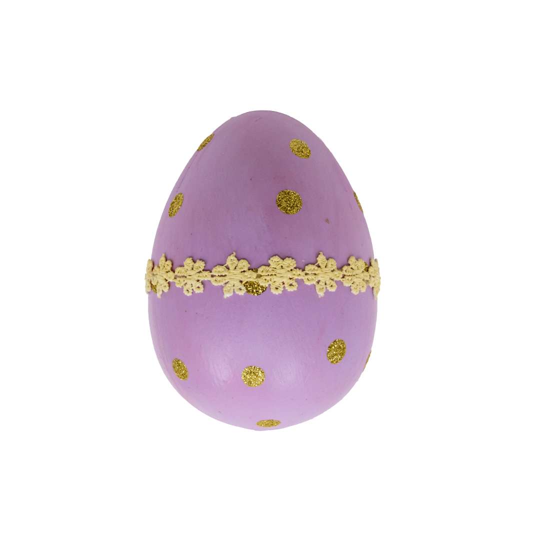 "Uova Decorate Viola" D10 CM – Image 2