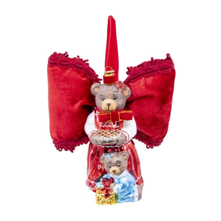"Decorazione Mamma Orso" L15X17 CM