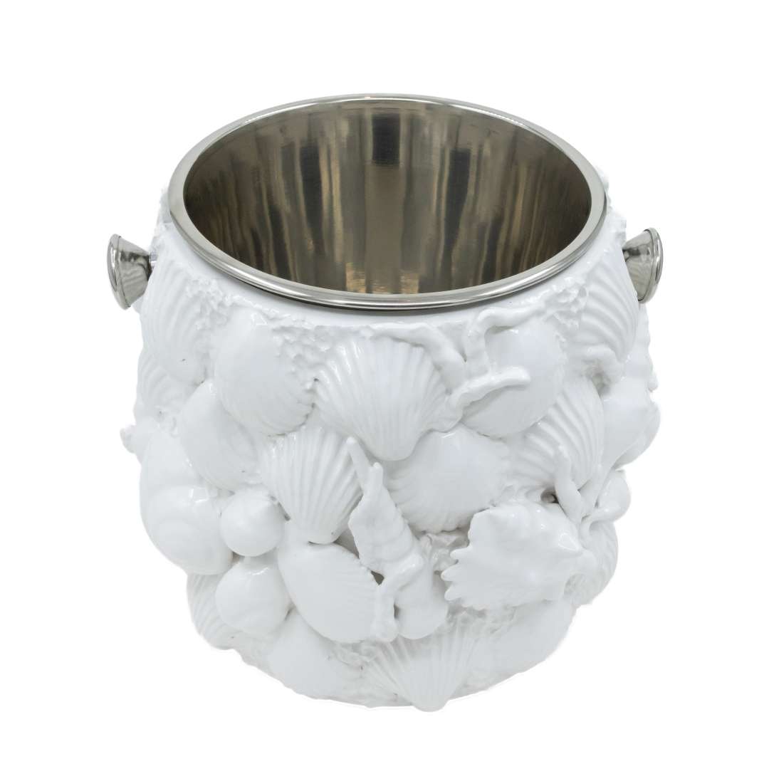 "Porta Champagne Mare c/Interno in Acciaio Inox" H26X26 CM - Image 3