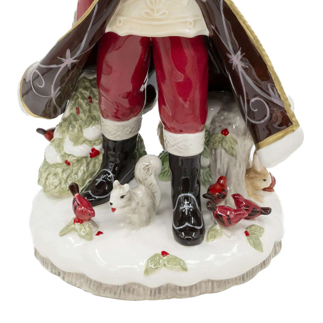 "Babbo Tradizionale Rosso e Bordeaux" H50 CM - immagine 4