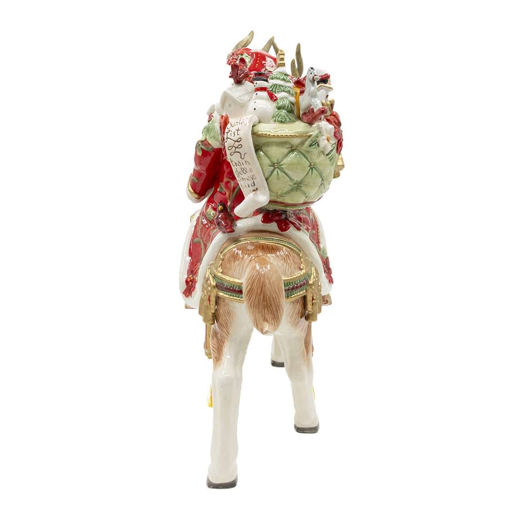 "Babbo su Renna C/Sacco" H33X42L CM - Image 6