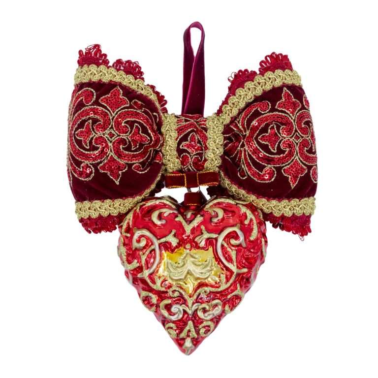 "Decorazione Cuore Sacro" H24X19 CM