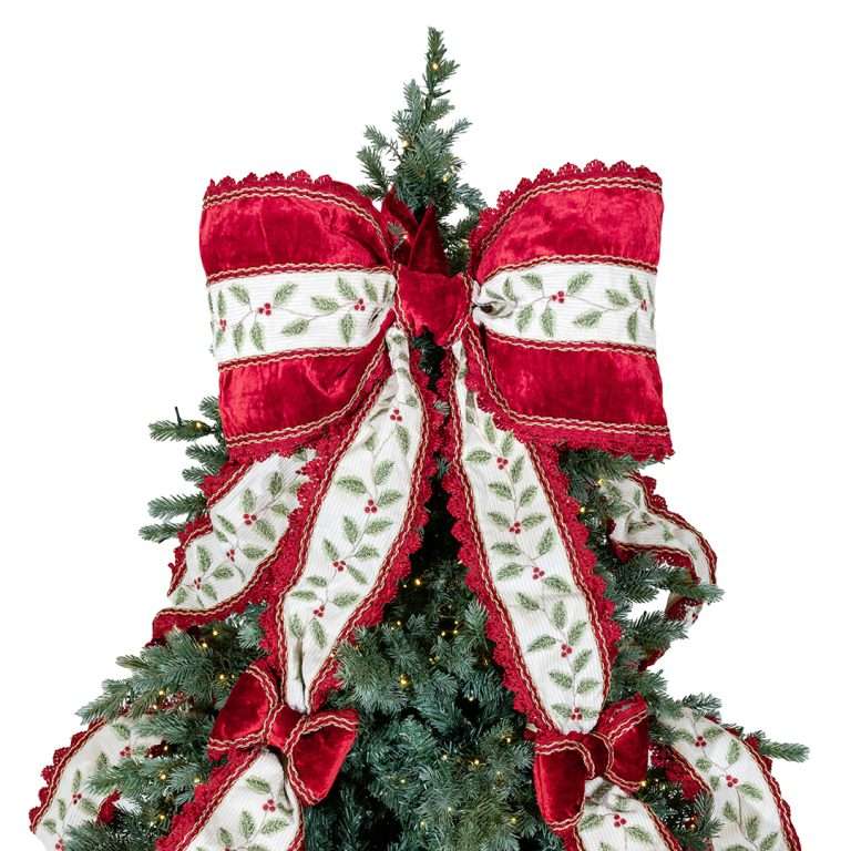 "Puntale Santa Claus C/8 Code da 3 MT C/24 Fiocchetti"