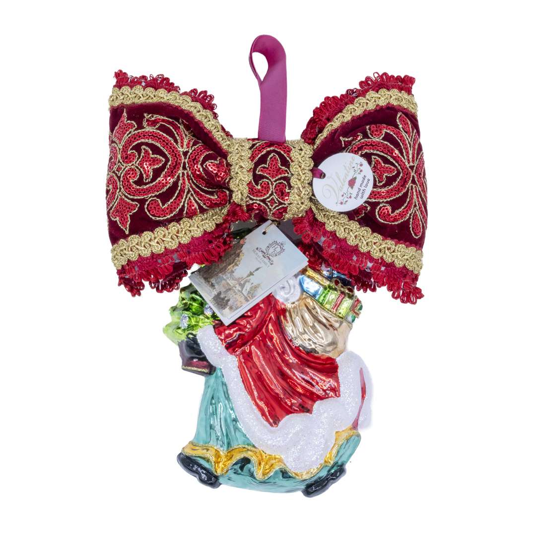 "Decorazione Babbo Natale in Volo" H25X19 CM - Image 4