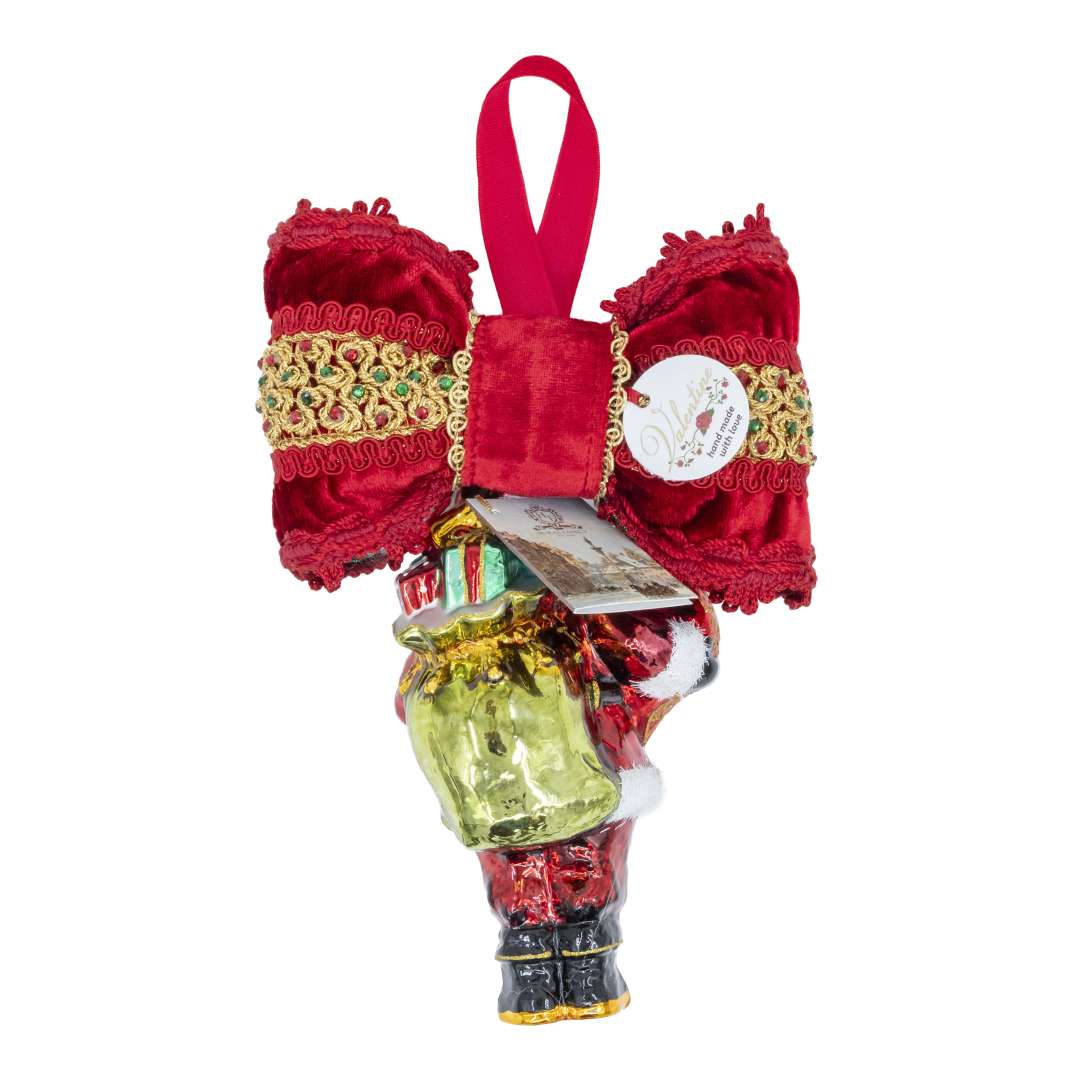"Decorazione Babbo Natale con Cuore" H24X16 CM - Image 4