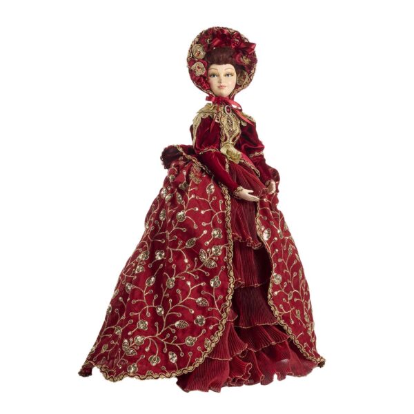 "Cantante Di Canti Natalizi Vittoriana" H62 CM