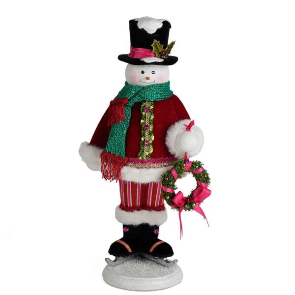 "Pupazzo di Neve Sir Casper Anacardi" H41 L19 CM