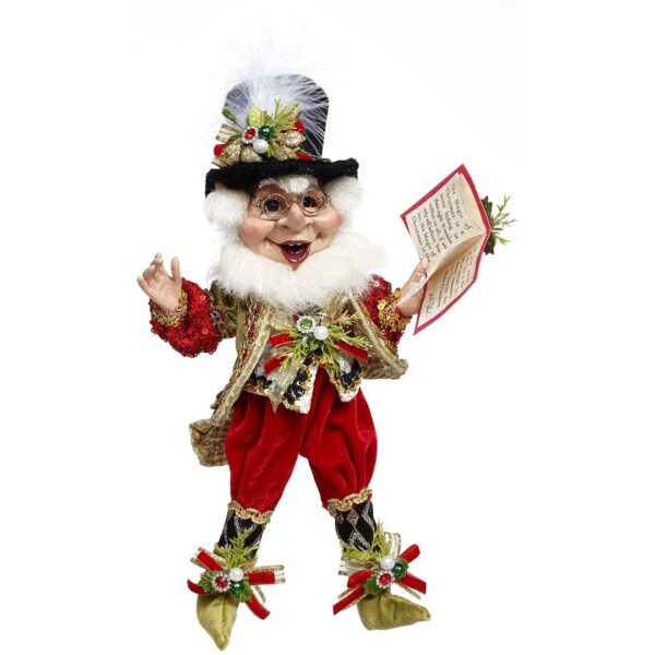 "Elfo di Natale C/Libro" H30 CM
