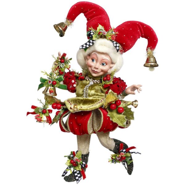 "Bambola Elfo Holly Belle Su Base" 32 CM