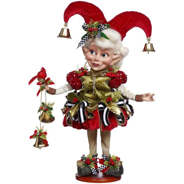 "Bambola Elfa Holly Belle Su Base" H52 CM