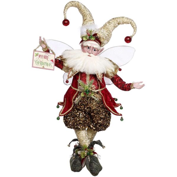 "Maxi Elfo Fatato Merry Christmas" H91 CM